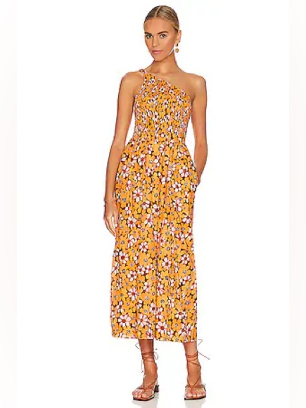 FAITHFULL THE BRAND Khalani Dress, Size 8